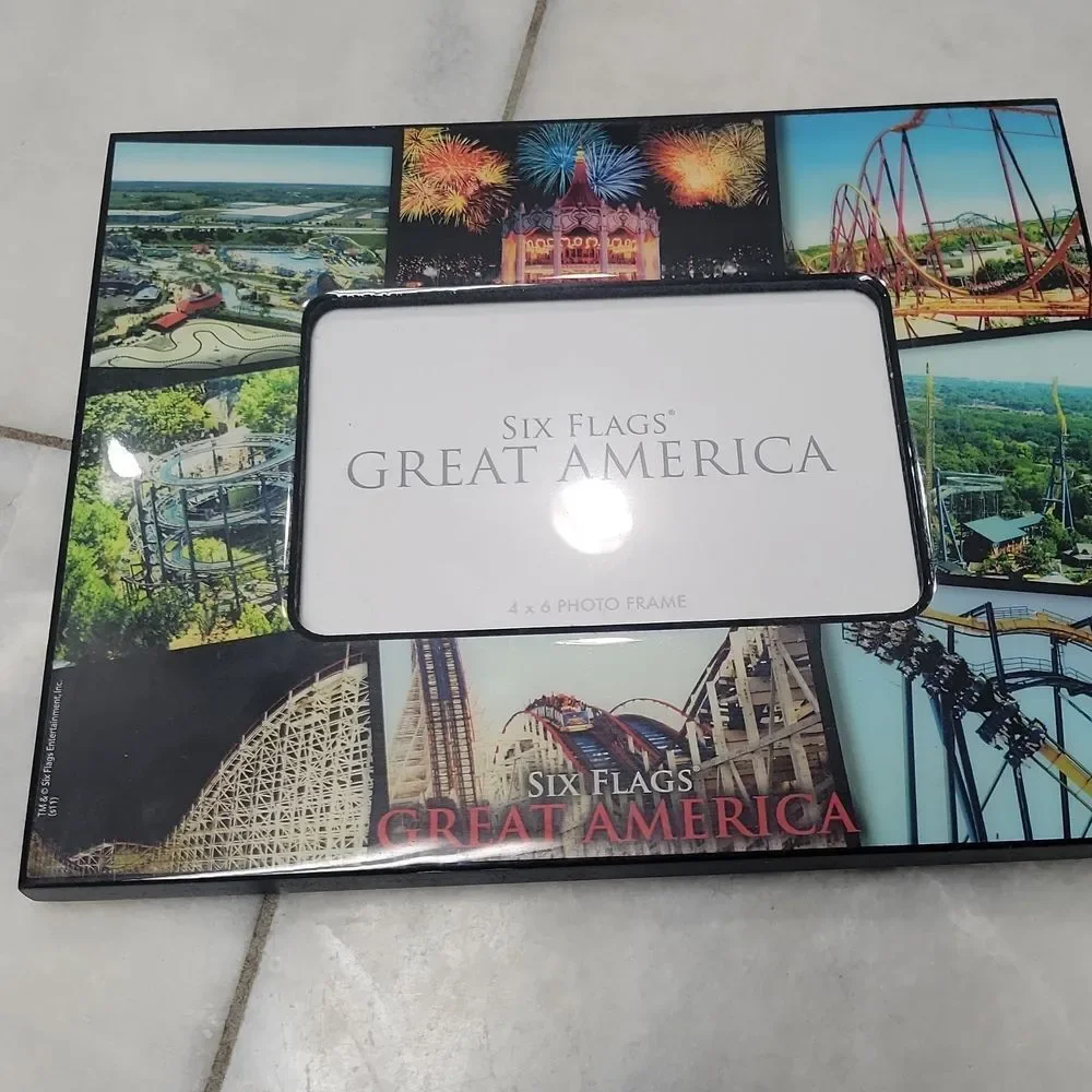 Six Flags Great America Photo Frame